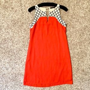 Beautiful coral sheath dress - size small